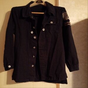 Oversize shirt-jacket